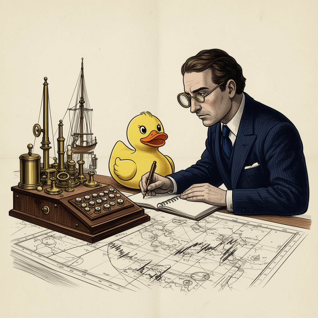 I Replaced the Trading Chart With a Picture of a Duck